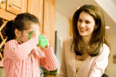 Offer your child different types of beverages.