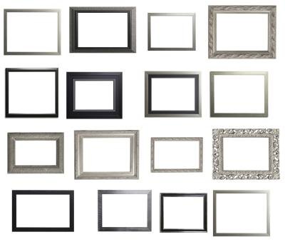 Accent your color scheme with silver frames