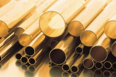 Copper tubes.