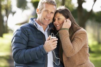 Sharing earphones transfers bacteria.