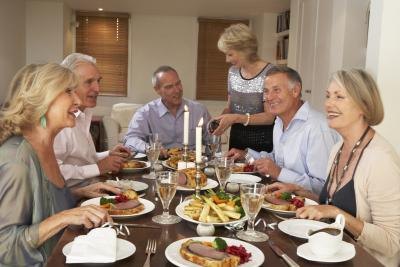 A seven-course meal is a great way to entertain friends.