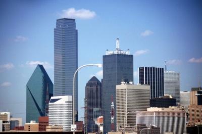 Citysape view of Dallas, Texas