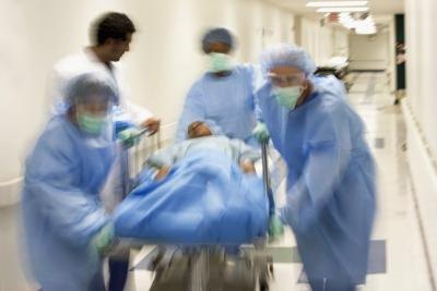 Kidney failure is severe.