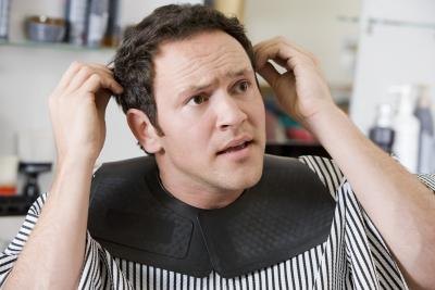 Ringworm can show itself on the scalp.
