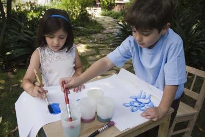 Kids can make self portraits inspired by Picasso.