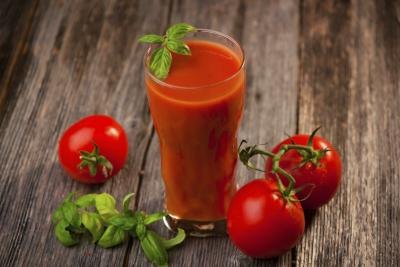 Fresh tomato juice