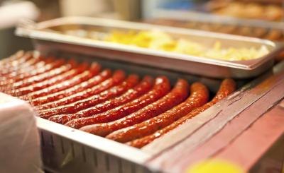 Hot dogs can be easily lodged in a childs throat.
