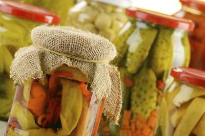 The pickling process gives flavor of the dill to whatever is being pickled.