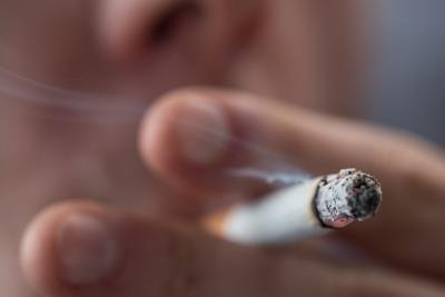 Smoking causes more wrinkles.