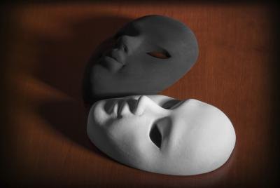 You can make decorative masks with clay.