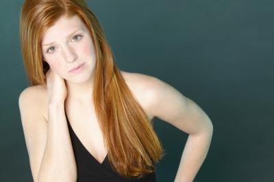 Stressed young woman.