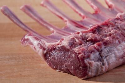 Raw lamb