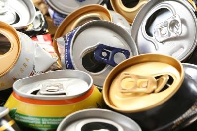 The aluminum can is the most recycled product.
