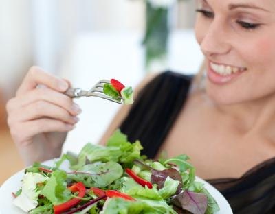 Veggies are a great source of fiber.