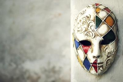 Decorative masks are fun to make.