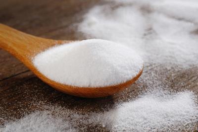 Make a baking soda and water solution.