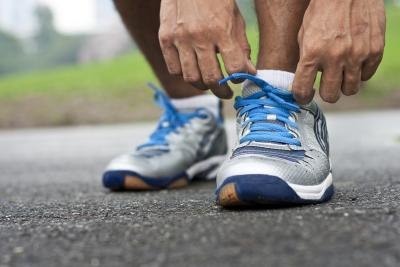 Shoe repair glue can help revive your broken running shoes.