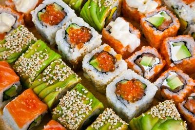 Sushi platter