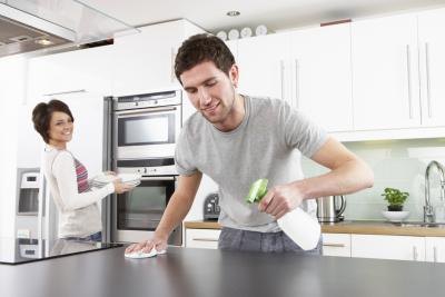 Clean the area where you changed the dressing.