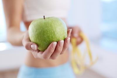 Lose weight with a combination of diet and exercise.