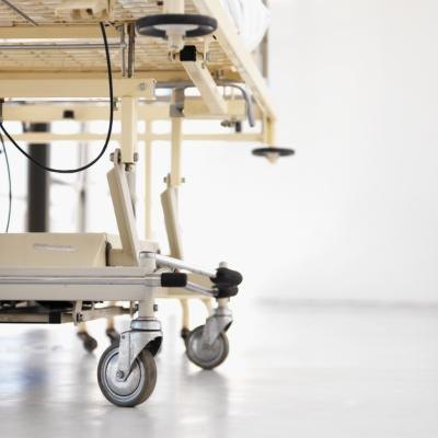 The types of beds you see in a hospital emergency room unit are typically stretchers.