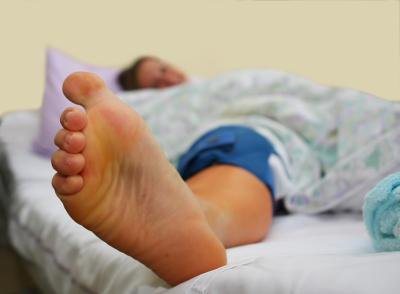 Fibromyalgia can lead to restless leg syndrome, both of which disturb sleep.