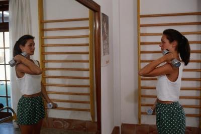 Do light exercises.