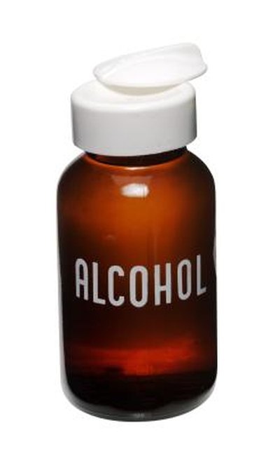 Use rubbing alcohol to remove oil-based paints.