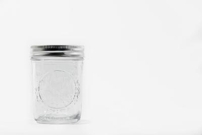 Glass jar