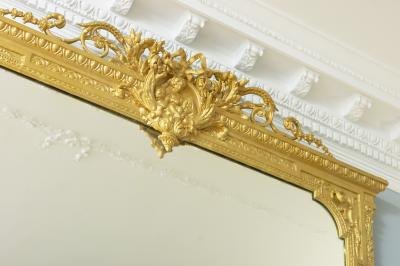 All rooms are built with cultured marble and have specially carved mirrors on the ceilings and walls.