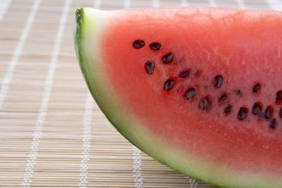A slice of watermelon.