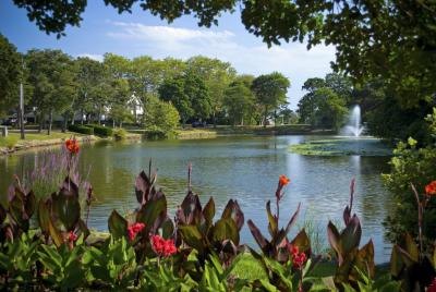 View of Spring Lake in New Jersey