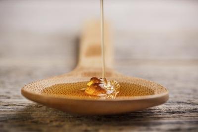 Give your child 1/2 tsp. honey every six to eight hours.