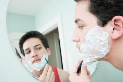 Shaving should be avoided or kept to a minimum if you have staph infection in the hair follicles.