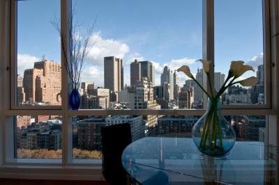 View from a NY penthouse.