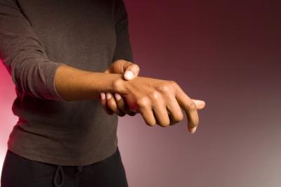 Right arm pain may be from complex regional pain syndrome.