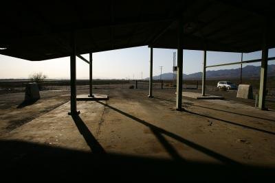 The old Californian Inspection Station as mentioned in John Steinbeck's The Grapes of Wrath