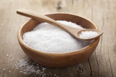 Salt in bowl