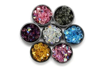 Bowl of bling decorations