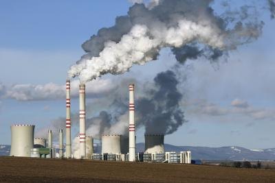Factories emit chemicals that could hurt the environment.