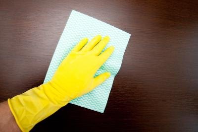 Use rubber gloves.