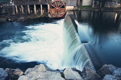An old mill in Pigeon Forge.