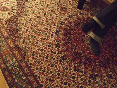 Fit the rug to the room.