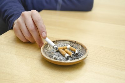 There are hundreds of chemicals present in tobacco products.