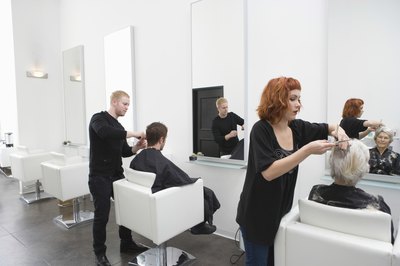 A busy salon will use lots of towels and smocks every day, so a reliable washer and dryer is a necessity.