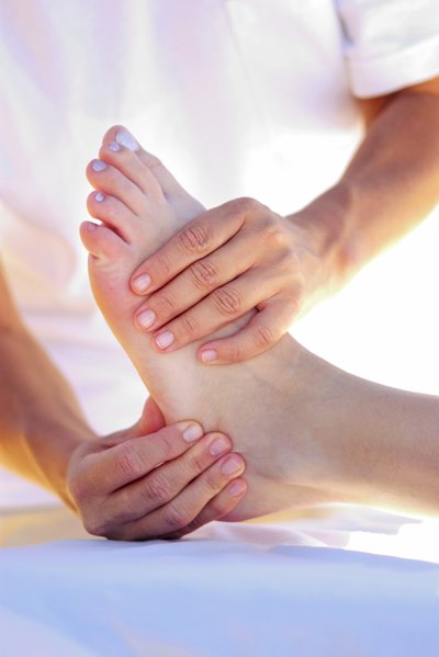 foot and heel massage