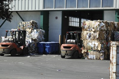 Bring the sorted paper to your local recycling facility.