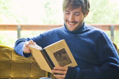 boyfriend with book