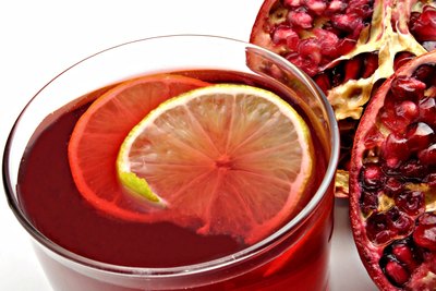 Drink pomegranate juice