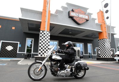 Don't forget the motorcycle.